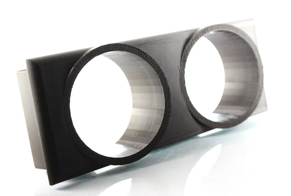 Cápsula de calibre para cenicero Toyota Supra MK3 1986-1993 doble montaje de 52 mm universal Foto 4 de 4