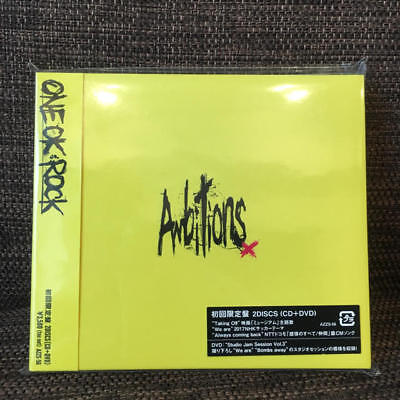 ONE OK ROCK Ambitions First Limited CD + DVD 2017 OOR Brand ONE OK ROCK Ambitions First Limited CD + DVD 2017 OOR Brand