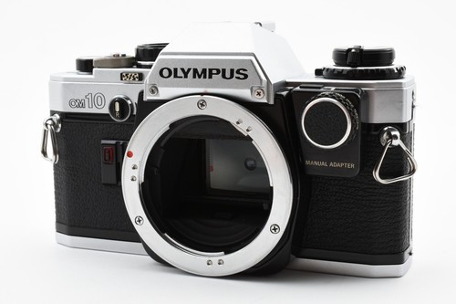 《 MINT w/ Strap 》 OLYMPUS OM-10 Silver 35mm SLR Film Camera Body From JAPAN - Picture 8 of 18