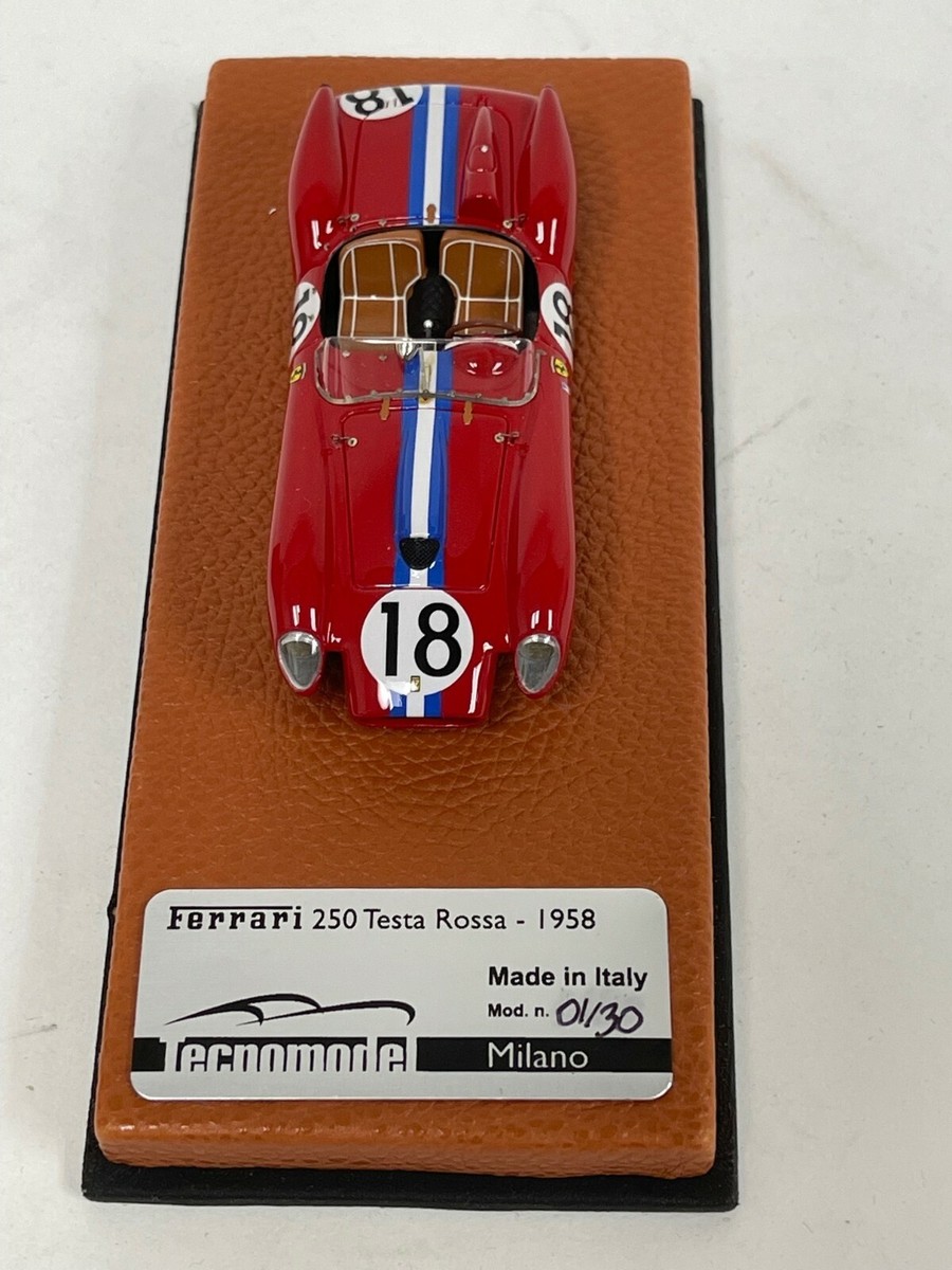 絶版Ferrari 250pタルガ・フローリオTechnomodel1/18 FERRARI 250 TR 58 #106 WINNER TARGA FLORIO (1958) 1/18 BY