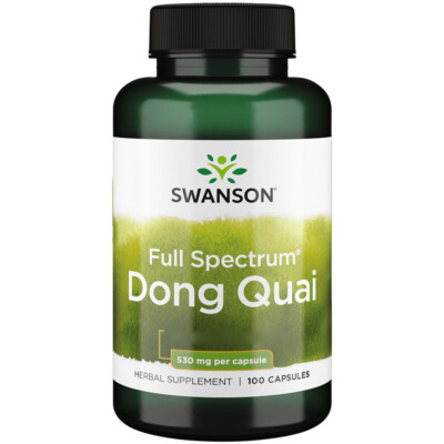 Swanson, Dong Quai, 530mg, 100 Kapseln - Blitzversand