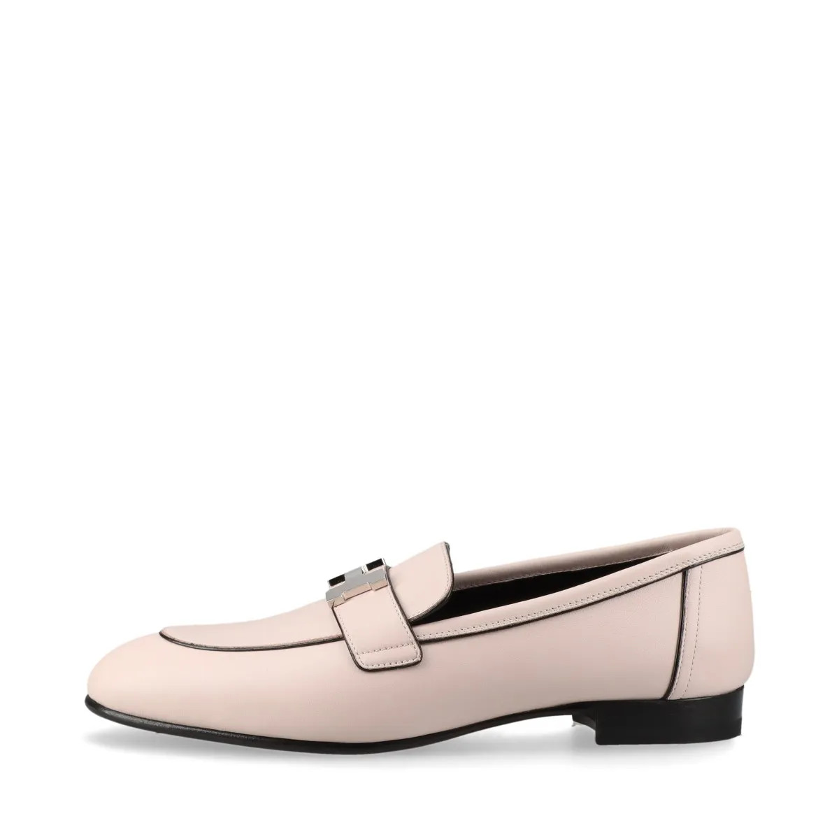 Hermès Paris Leather Loafer 37 Ladies