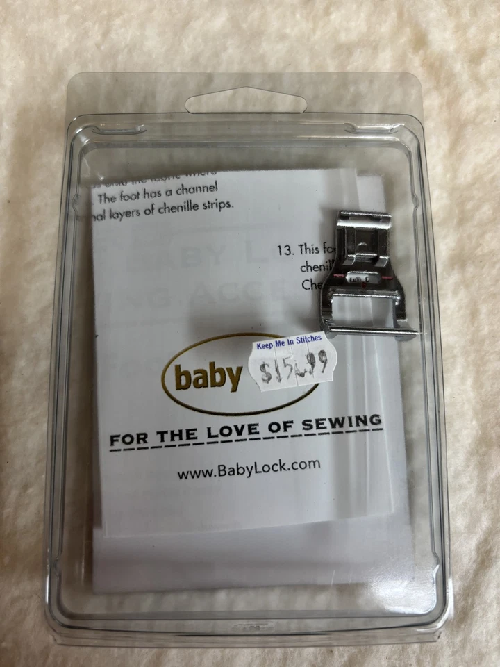 正品 Babylock 缝纫机雪尼尔脚 #BLSA-CHF(全新) — 第 2/2 张图片