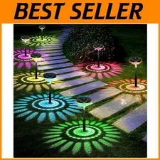 Adjustable Solar Path Lights, 8 Pack Attractive Pattern