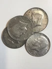 1965 - 1969 40% Silver Kennedy Half Dollar Random Date FREE SHIPPING