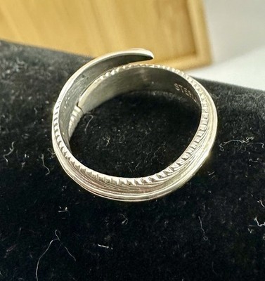 HARVEY MACE Navajo Sterling Silver Feather Wrap Ring; Size 7.5 | eBay