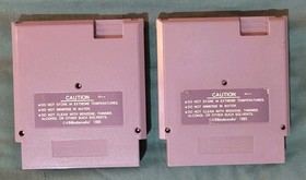 R.C. PRO-AM - Wrestlemania (Nintendo, NES) 2 Nintendo Games - Tested and Working