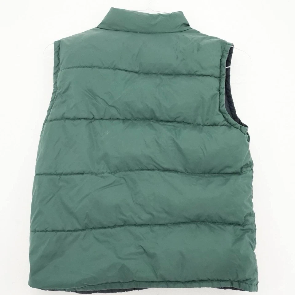 Chaleco acolchado verde para niños Gymboree Foto 3 de 4