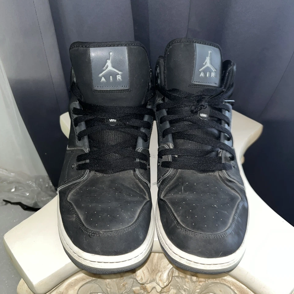 Jordan 1 Flight 4 Premium Black Gray White Shoes Skate Casual Size 13 Men’s - Image 2 of 4