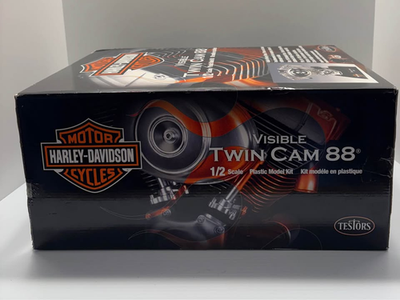 ミニカー Testors Harley-Davidson Twin Cam 88 Harley Davidson Visible Twin Cam 88 Testors 1/2 Scale Model Kit | eBay