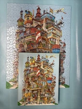 Springbok Verticalville Vintage 1977 Jigsaw Puzzle 500+ Pieces COMPLETE