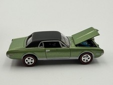 Johnny Lightning 1968 Mercury Cougar, Green, 1:64, Excellent