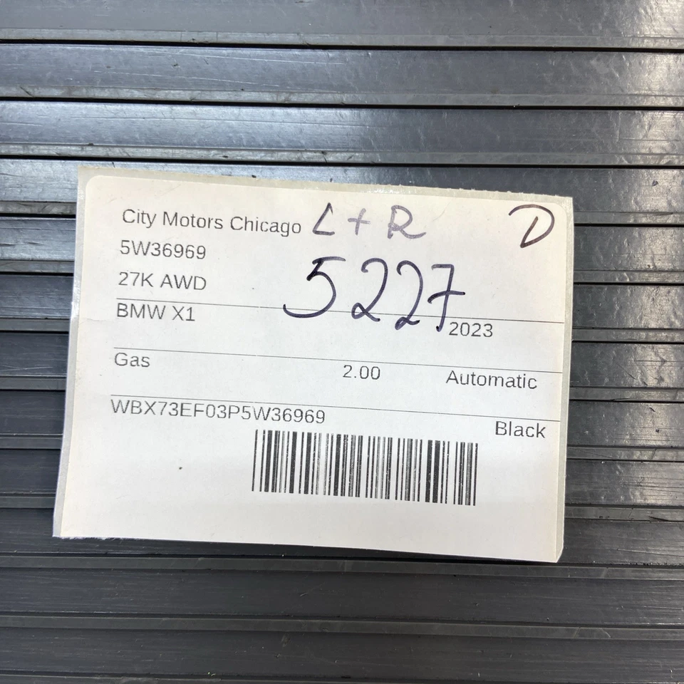 2023-2025 BMW X1 U11 Roof Rail Rack Left Right Chrome Genuine OEM *NOTE* - Image 2 of 4