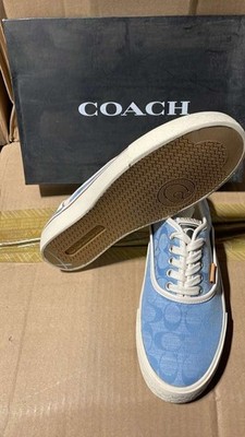 COACH  Women C5188 Citysole Skate Sneakers Traditional Lace Blue Size 9.5 D