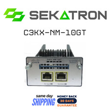 🔌 Cisco C3KX-NM-10GT • 2-Port 10GBASE-T Network Module • ⚡FastShip