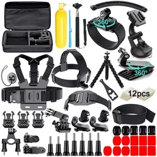61 in 1 Action Camera Accessories Kit for GoPro Hero 13 12 11 10 9 8 7 6, Gop...
