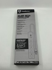 Southwire 20 Amp Metal Power Strip 6 Outlet 6 ft 125 VAC 2500 Watts 5120 New