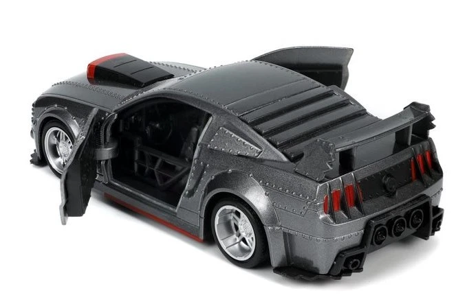 JADA TOYS, FORD Mustang 2007 con figura della MACCHINA DA GUERRA, 1/32, JAD3... - Immagine 3 di 4