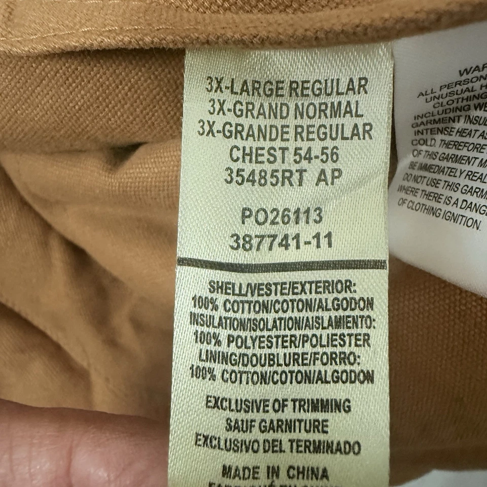 Walls  Realtree Camo Hunting Jacket Coat Fully Reversible Men’s 3X - Image 3 of 4