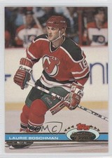1991-92 Topps Stadium Club Laurie Boschman #292 2u3