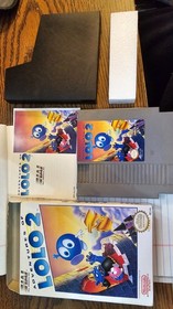 Adventures of Lolo 2 Nintendo Entertainment System Complete In Box 1990 NES CIB