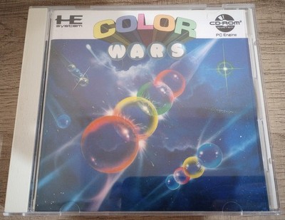 Color Wars (NEC PC Engine CD / Duo) complete, CIB, US seller, tested