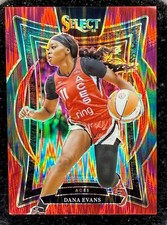 Dana Evans 2025 Select Concourse Red Flash /349
