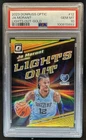 2023-24 Panini Donruss Optic Ja Morant Lights Out Gold #/10 Grizzlies PSA 10
