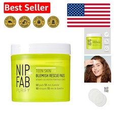 Youthful Radiance: 60 Count Zero Breakout Face Pads with Wasabi  Salicylic Acid