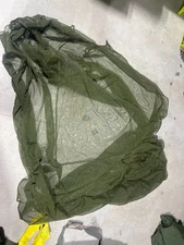 Mosquito Insect Nylon Netting Military Cot Type 77.5" X 27" X 34"