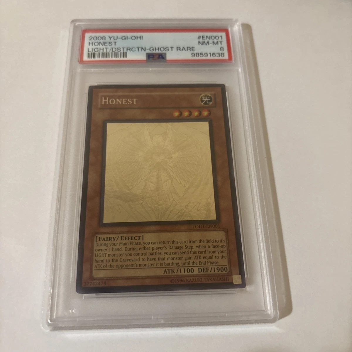 Yu-Gi-Oh! TCG Honest Ghost Rare Individual Collectible Card Game