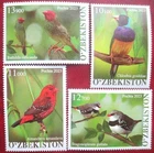 Uzbekistan  2023   Birds  4 vv   MNH VF