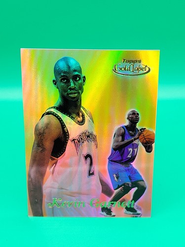 Kevin Garnett #4 — 1999 Topps Gold Label basketball card