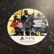 Grand Theft Auto V Sony Playstation 5 PS5 Game DISC ONLY