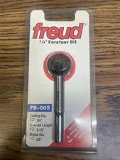 Freud 3/4” Forstner Bit, New In Package!