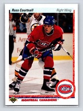 1990-91 Upper Deck - Russ Courtnall #259 Montreal Canadiens Hockey Card