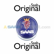Saab 9-5 Wagon Tailgate Emblem Rear Hatch Sport Combi New Genuine Oem 12844158