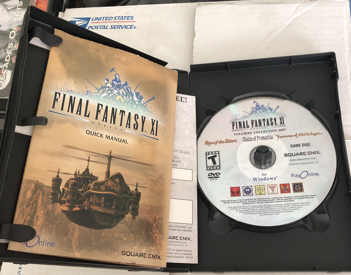 PS2 - Final Fantasy 11 XI The Vana Diel Collection 2008 - Leia a