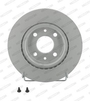2X Ferodo DDF1096C Bremsscheibe FüR Dacia Daihatsu Dodge Lada