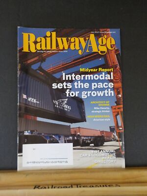 Railway Age 2012 July Mike Haverty, Architect of Change High Speed Rail American