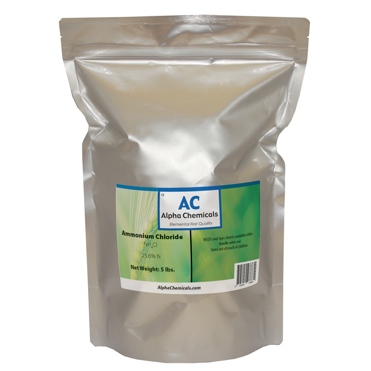 Ammonium Chloride 5 Pounds 99 Pure eNotary