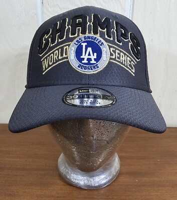 Dodgers Los Angeles 2020 World Series Champions New Era 39THIRTY Hat Cap  New