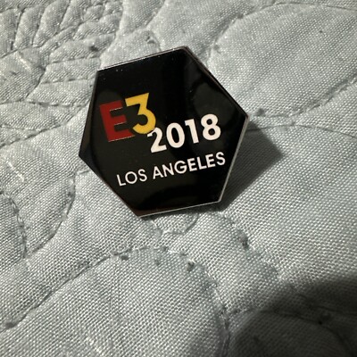 E3 2018 Los Angeles Collectible Pin Rare