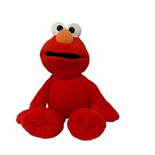 Elmo Sesame Street Mattel 2003 Red Plush 28" Stuffed Animal Toy