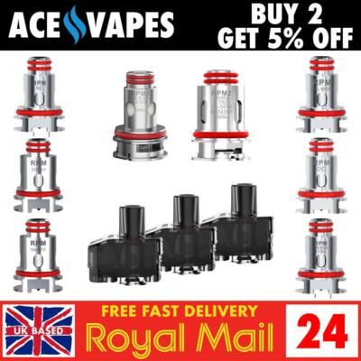 SMOK SCAR P3 P5 Kit Spare Pods or Coils | Mesh | Triple | Quartz | DUAL DC  | MTL