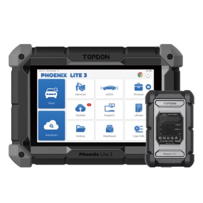  2025 Release! TOPDON Phoenix LITE3 - Ultimate OBD2 Car Diagnostic ECU Coding