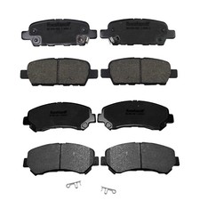 FRONT & REAR Ceramic Brake Pads For 2009-2018 2019 Nissan Maxima Sentra Juke