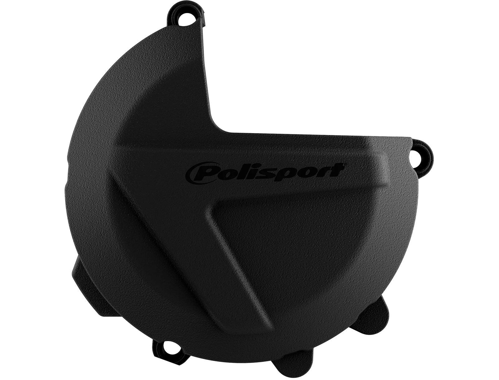Polisport Clutch Cover Protector KTM/HUSKY EXC-F250-350 17-23, FE250 19-23 Black