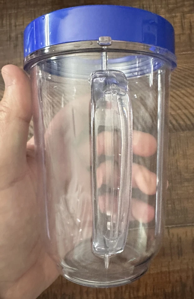 Taza licuadora 16 oz con bala mágica labio azul pieza de repuesto Acc para MB‐1001 Foto 3 de 4