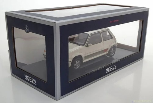 1/18 RENAULT 5 GT TURBO PH.2 SUPERCINCO 1989 BLANCO NOREV - Imagen 5 de 5